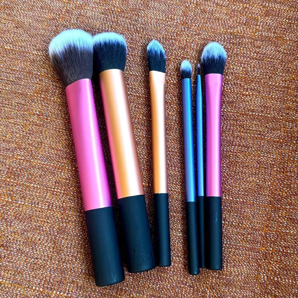 Make up fluffy‎ face brushes set
